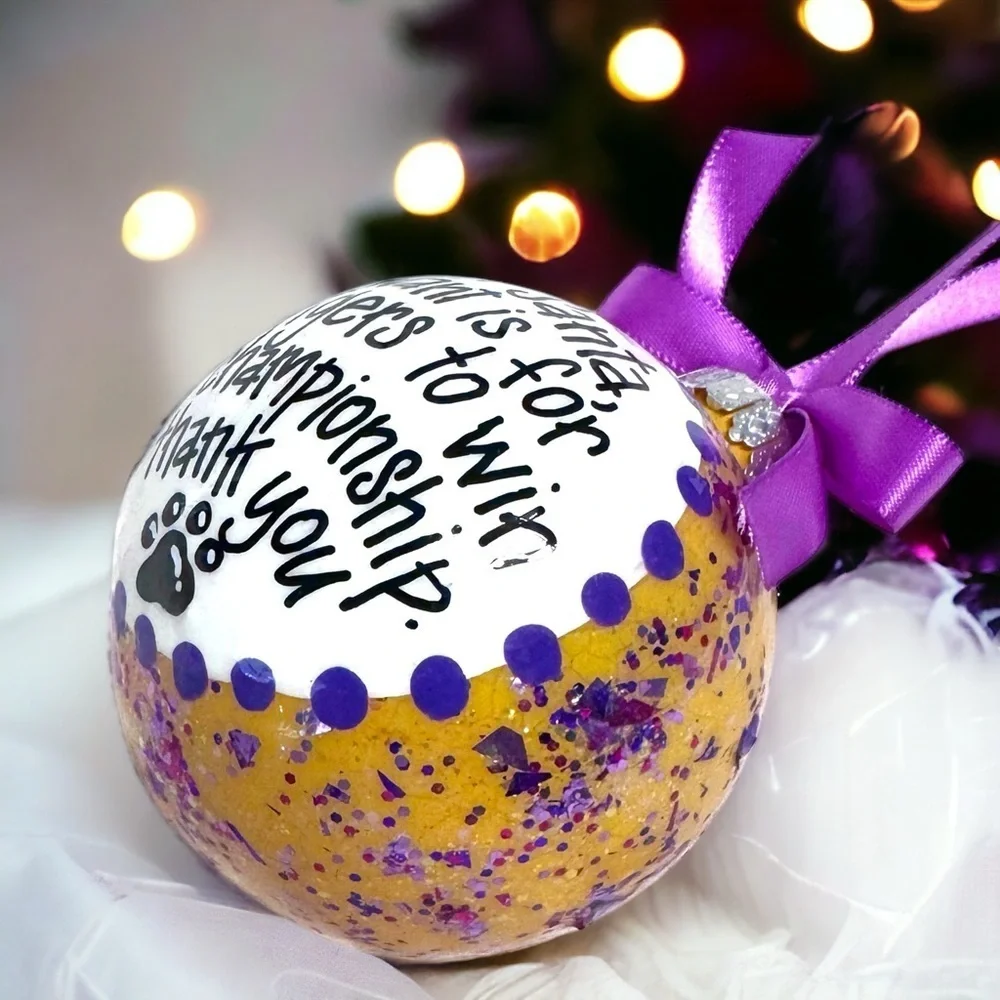 Handmade christmas ornament